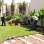 تصميم حدائق منزلية الكويت