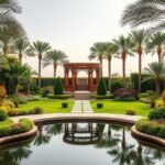 تنسيق حدائق القيروان بالكويت