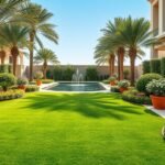 تنسيق حدائق شاميه بالكويت