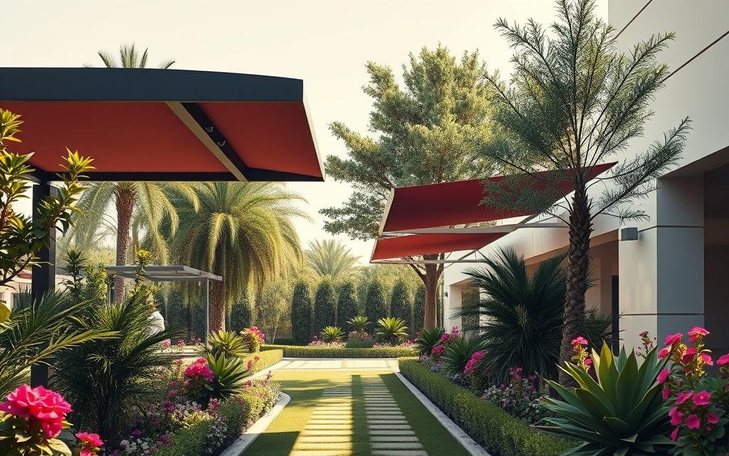 مظلات حدائق بالكويت