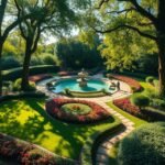 تصميم حدائق الأحمدي بالكويت