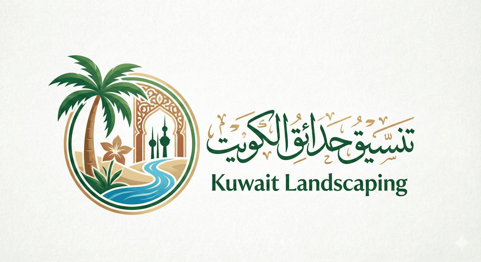 تنسيق حدائق الكويت