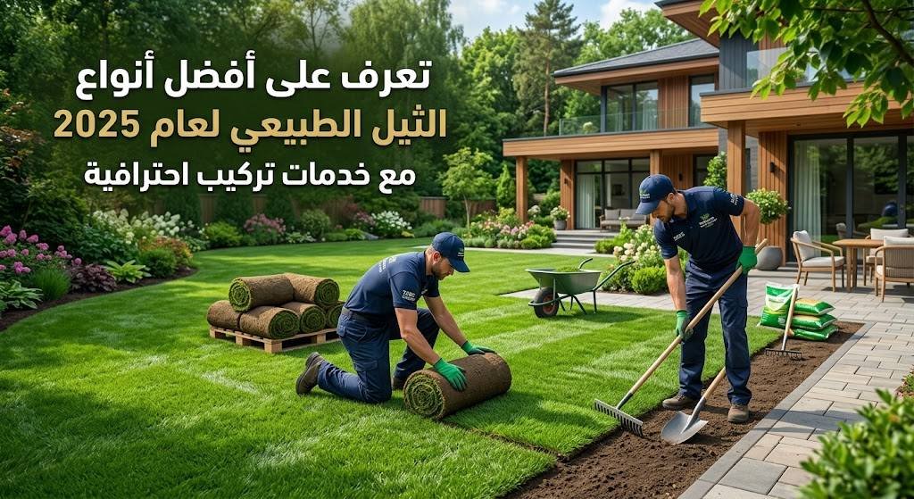 تعرف على أفضل أنواع الثيل الطبيعي لعام 2025 مع خدمات تركيب احترافية