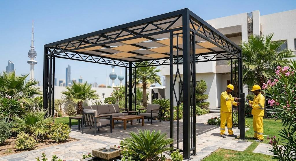 عمل مظلات حدائق بالكويت