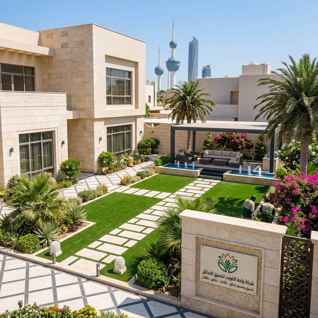 شركة تنسيق حدائق بالكويت