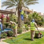 عمال شركات تنسيق الحدائق بالكويت