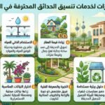 7 مميزات لخدمات تنسيق الحدائق المحترفة في الكويت